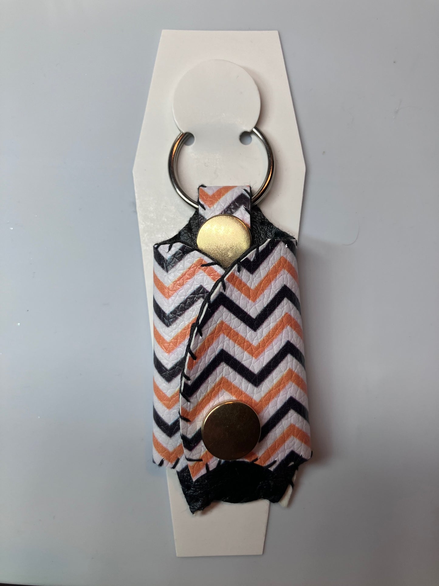 ***NEW*** Bat keyring holder- vegan leather & hand stitched