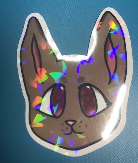 regular or holographic-Pentagram Bunny