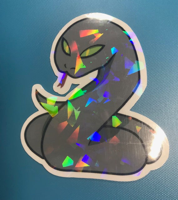 regular or holographic- snake