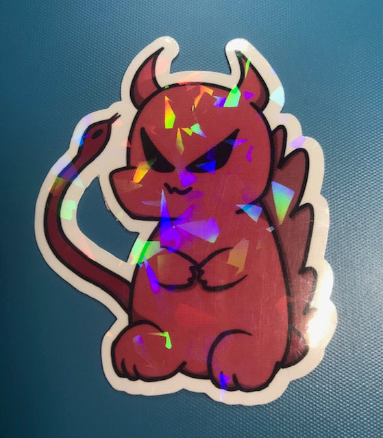 regular or holographic- Monster with snake tail