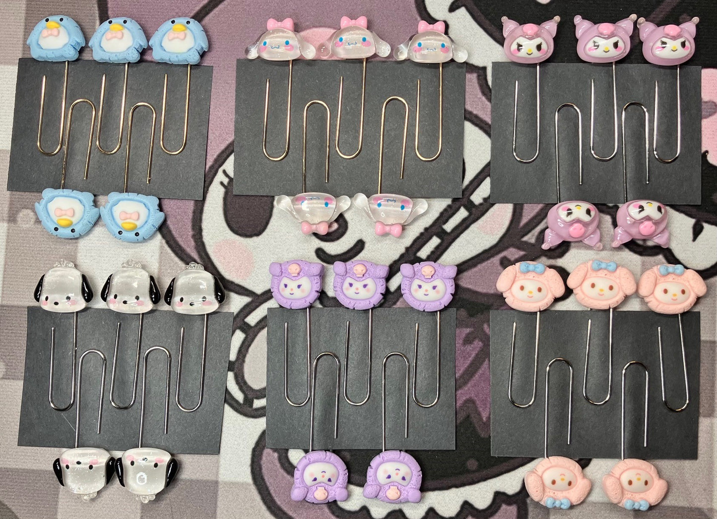 Sanrio paper clip sets LIMITED EDITION