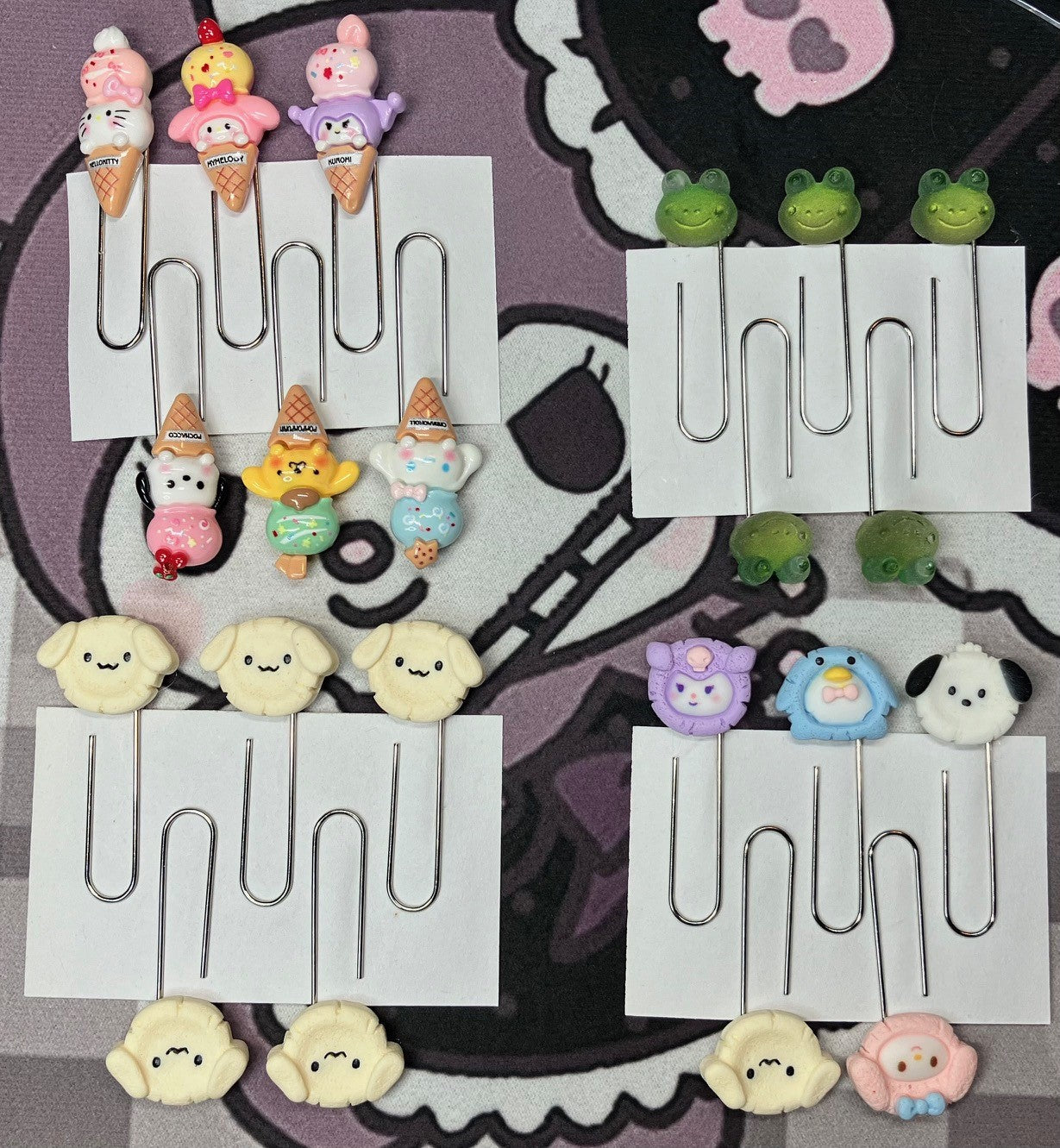 Sanrio paper clip sets LIMITED EDITION