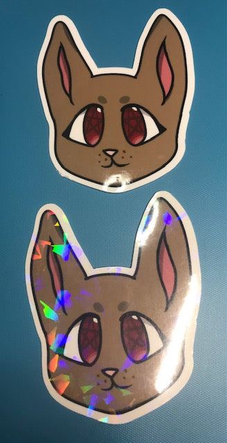 regular or holographic-Pentagram Bunny