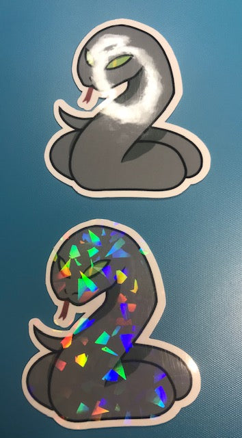 regular or holographic- snake