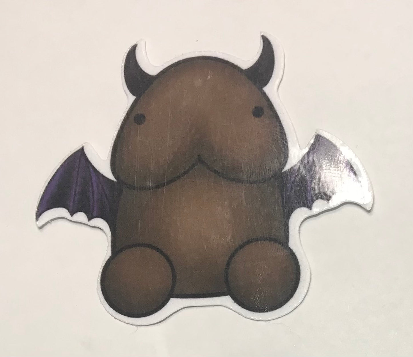 Bat Peen with horns Stickers