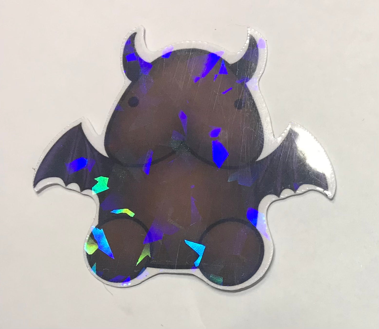 Bat Peen with horns Stickers