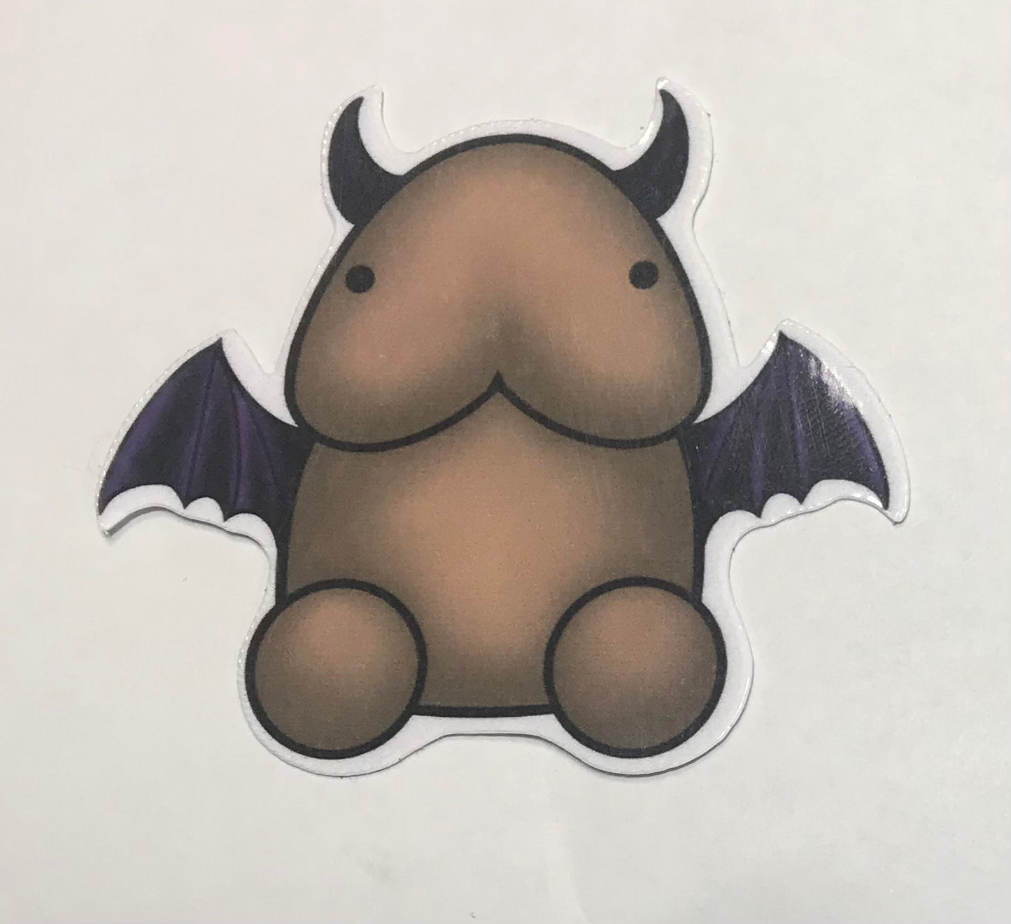 Bat Peen with horns Stickers
