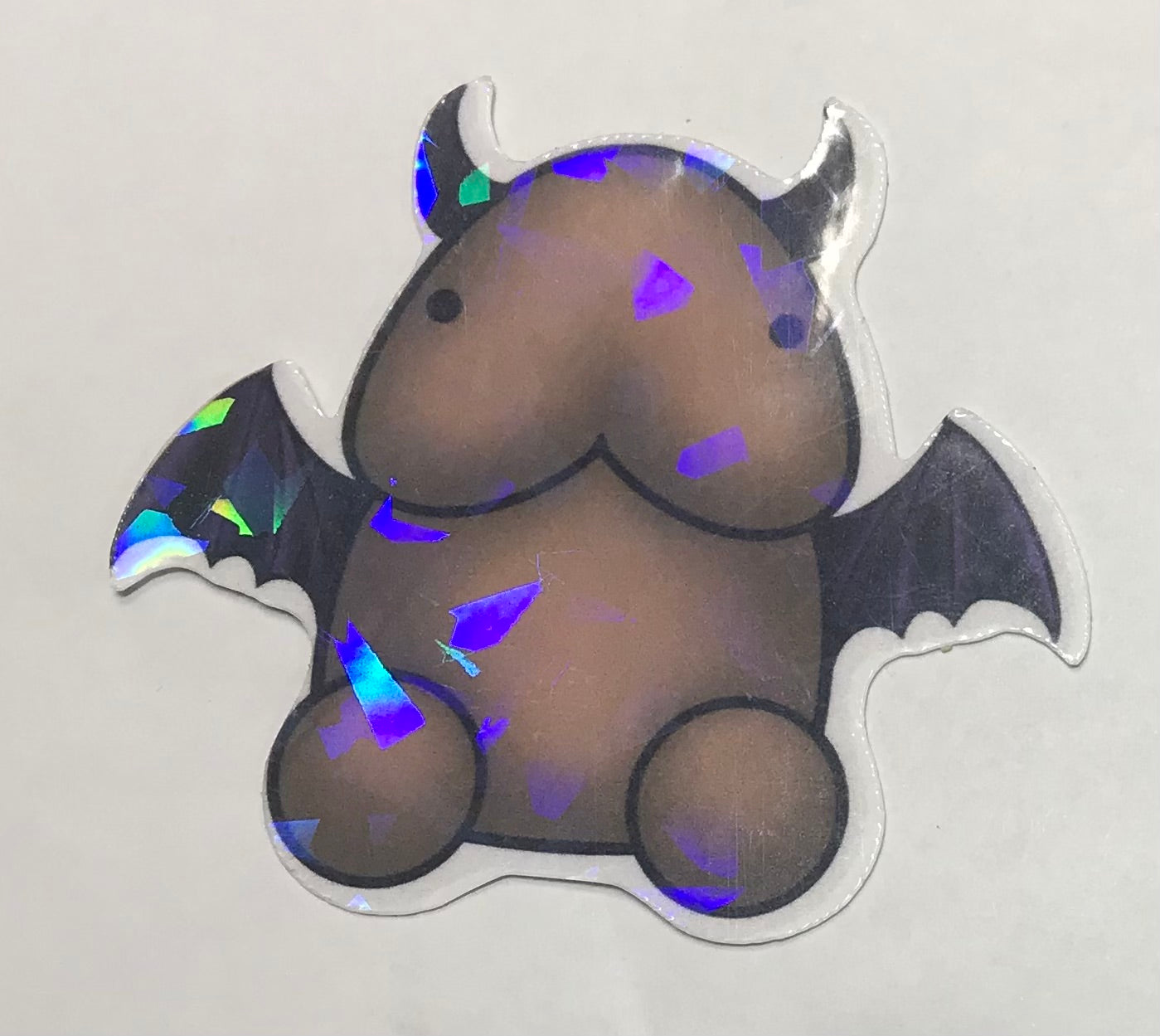 Bat Peen with horns Stickers