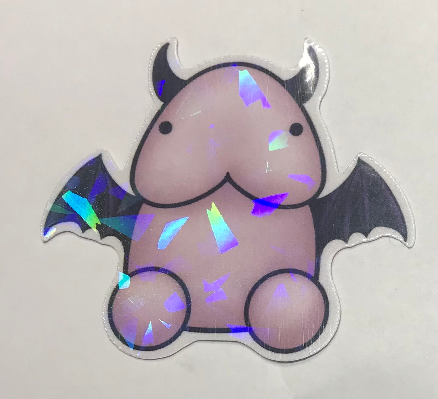 Bat Peen with horns Stickers